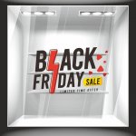 Αυτοκόλλητο Εκπτώσεων - Black Friday 92